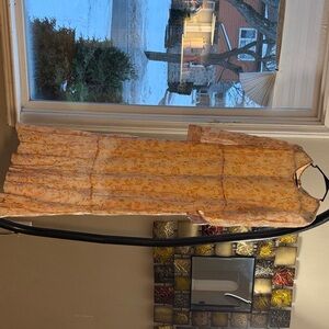 Floral Maxi Dress in Orange and Yellow